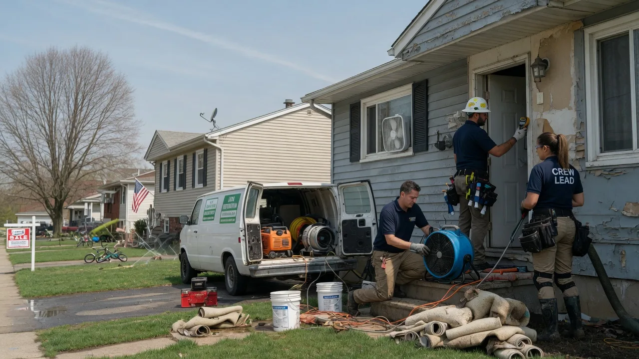 Flood Cleanup in Mulberry Grove, IL near me